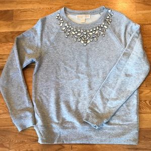 Michael Kors jeweled sweatshirt